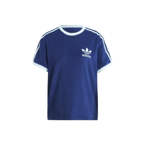Adidas Originals Shamrock Retro Stripes T-Shirt Женская Версия для Японии