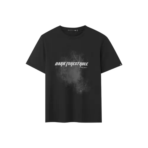 HLA Черный F4 Мужская T-рубашка