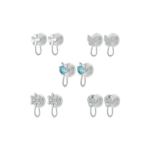 AGOVSKI Экологичный сплав Нижняя заколка Серьги On Женские