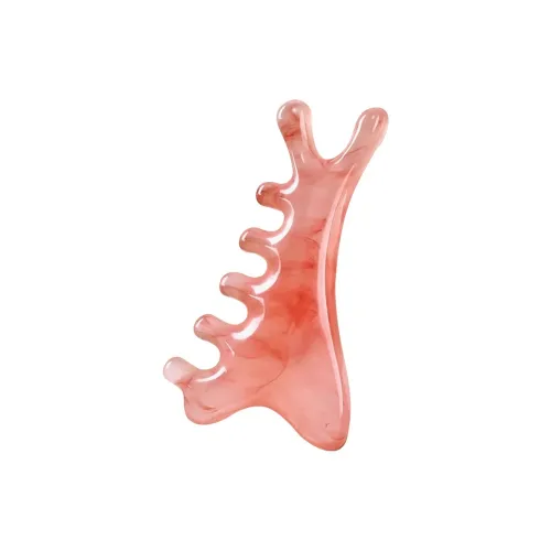 ZHUOCHEN Четырехв-Одном Многофункциональная Гуаша Линия для Ухода за Кожей Очищение и Массаж Расческа