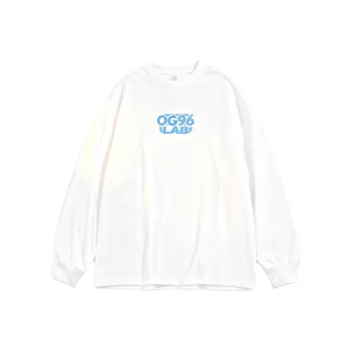 OG96 LAB Белый Унисекс T-рубашки