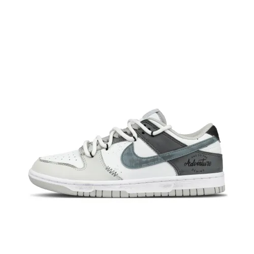 Nike Dunk Thermal Low Top Скейтборд Кроссовки Унисекс Серый