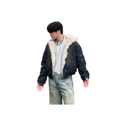 SAGP [Cleanfit Гора Hawk] Темно-синий Унисекс Пуховики