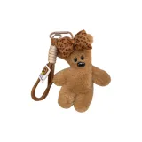 Голова Топ Леопардовый принт Бант Тедди