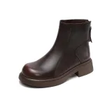 Коричневый, с флисовой подкладкой