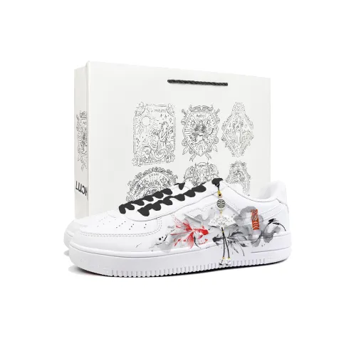 XTEP Air Force One Термические Увеличивающие Высоту Противоскользящие Низкие Кроссовки для Скейтбординга Унисекс