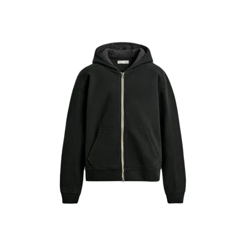 ZARA Collaboration Темно-зеленый Мужской Свитшот