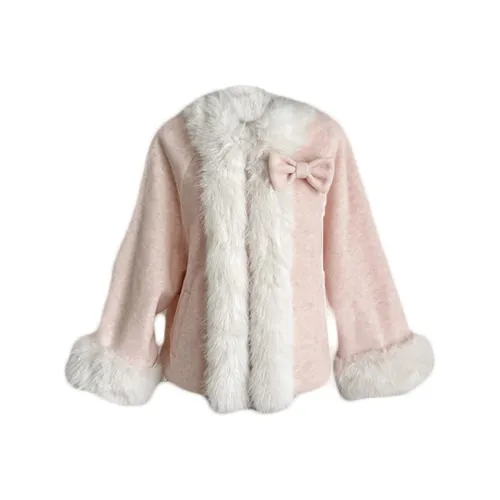 Aghr Розовое Женское Пальто