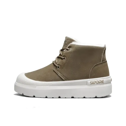 CAMOSI Термическая Увеличивающая Высоту Высокая Обувь Повседневная Утепленная Обувь Мужская