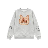 Вересковый серый с флисовой подкладкой