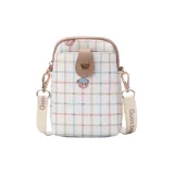 Экрю Клетчатый Голова Медведя