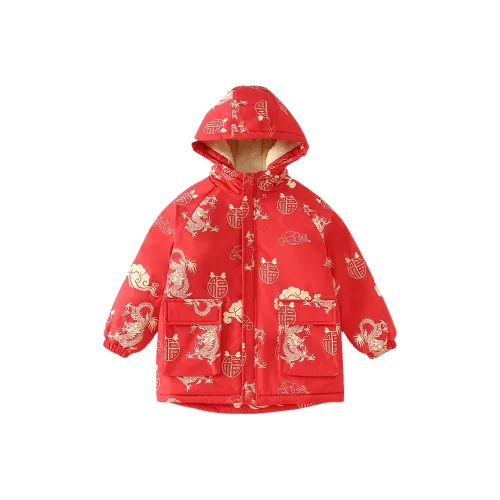 MUTONGSHAONIAN Хлопковый пуховик для подростков