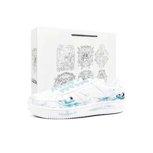 XTEP Air Force One Термические Увеличивающие Высоту Противоскользящие Низкие Кроссовки для Скейтбординга Унисекс