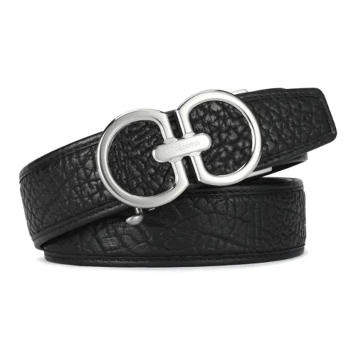 BOSSSUNWEN Bison Кожаные ремни Мужской 3,45 см