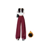 Ангора Красный-Удлиненный С Подкладкой