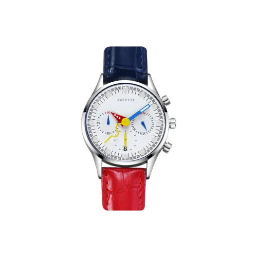 JOKER CAT Кварцевый механизм Часы Унисекс Многоцветный Циферблат