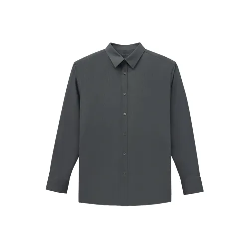 DEGRE ZERO Длинная рукавная мужская рубашка