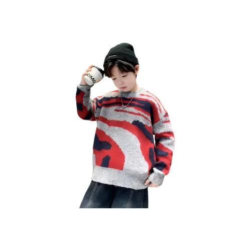ZHIKE Свитер Осенний Зимний Детский Возраст 3-7 Лет