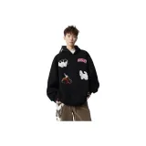 Флисовая подкладка, черного цвета