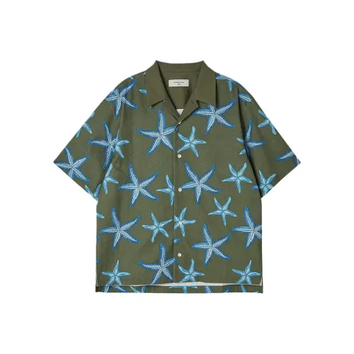 AFTER PRAY Хаки Унисекс Рубашки