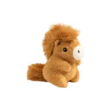 Коричневый брелок в виде лошади