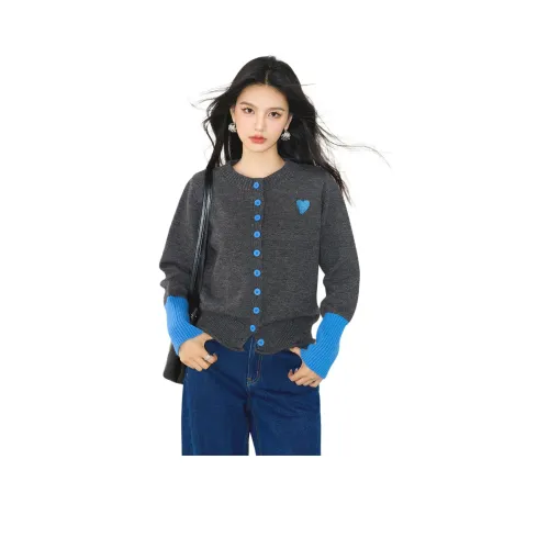 ONENINE34PM Серый Женский Трикотаж