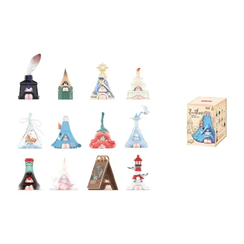 POP MART 1001MOONS Слепые коробки 1 Слепой бокс Полная упаковка 12 шт