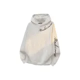 Худи и свитшоты из флисовой ткани с подкладкой, цвета фотиния серый