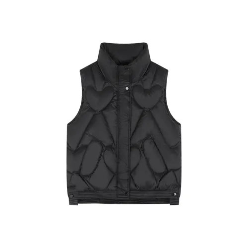 Mo Han Yi Mei Жилет Женские Черный