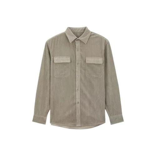 MindBridge Хаки Мужские Рубашки