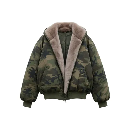 COVER TIME Хлопковый пуховик женский