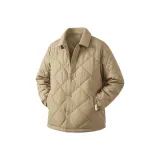 [Мягкий и Теплый Флис] Хаки (Me45 Улыбка Этикетка Низ Левый карман B Этикетка)