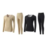 2 комплекта (женский - черный + имбирно-желтый)