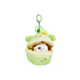 Кремовый, Щенок, Брелок - Зеленый