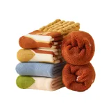 H104-5 Пачка [Утолщенные и с флисовой подкладкой, из хлопка Синьцзян, термические махровые носки]