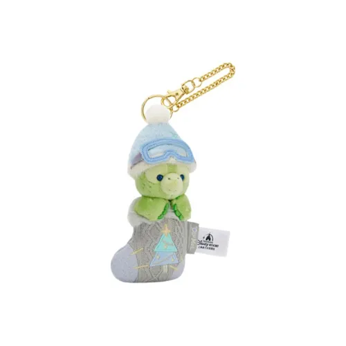 Disney x DISNEYLAND Коллекция носков на Рождество Olu Mel Toy Плюшевый брелок 12 см Длина тела Шанхай Дисней