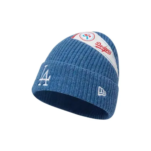 New Era Sheepskin Beanies Unisex Blue New Era Шапки из овечьей шерсти Унисекс Синий