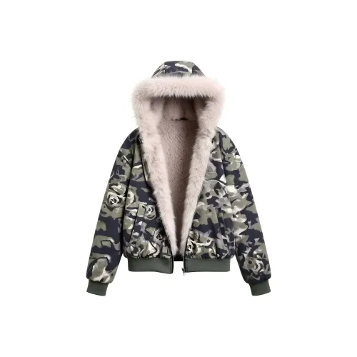 Olivia Share777 Хлопковый пуховик женский