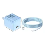 Реальная этикетка 30W-Маленький ледяной синий+[Кабель PD-2м]