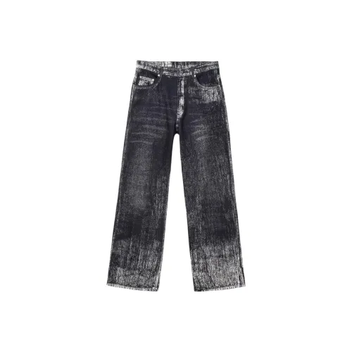 CAMPERLAB Черные Унисекс Джинсы