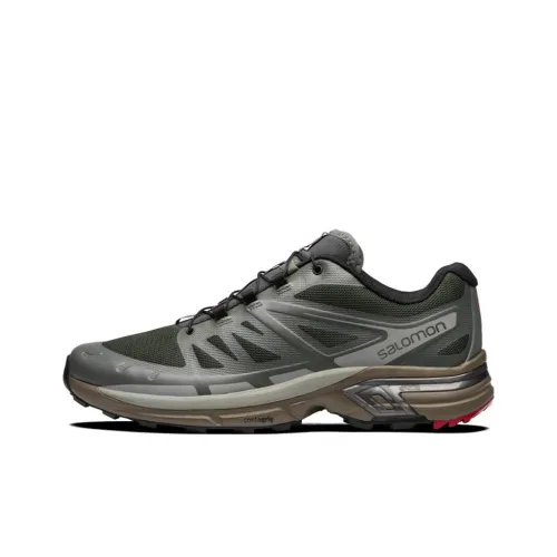 SALOMON XT Wings 2 Low Top Trail Беговые кроссовки Мужской Циан Деним