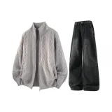 Светло-серый + Черный