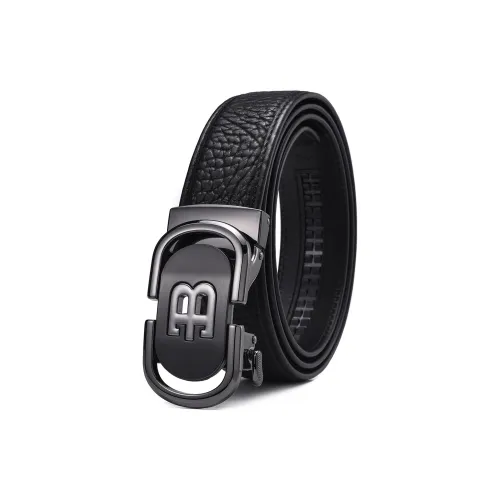 BOSSSUNWEN Bison Кожаные ремни Мужской 3,45 см