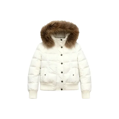 CHARM GLOW Белый Женские Пуховики