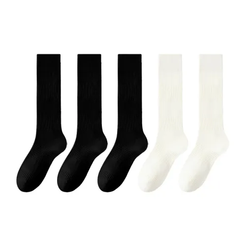 MIIOW Колено Высокие Носки Женские упаковка из 5 пар