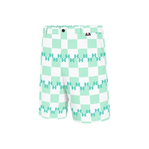 HELIX Light Mint Men's Casual Shorts HELIX Светло-мятные мужские повседневные шорты