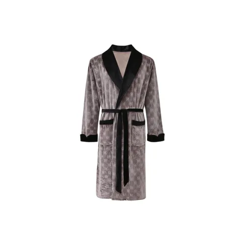 MY BODY Верблюжий серый Мужской Банные халаты