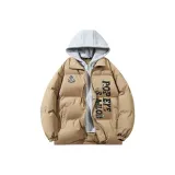 Хаки серый капюшон