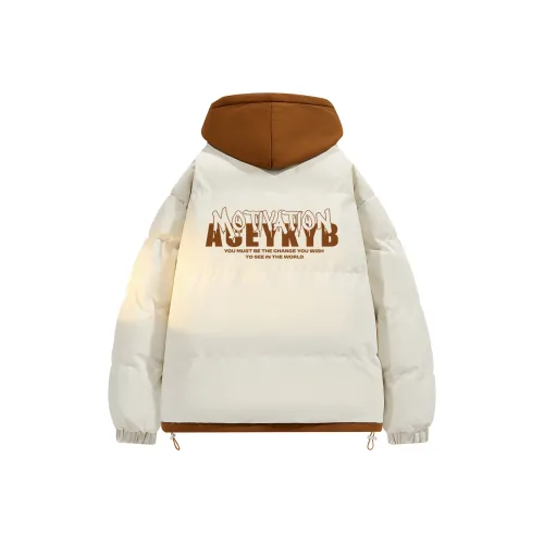 YK YB Унисекс Пуховики