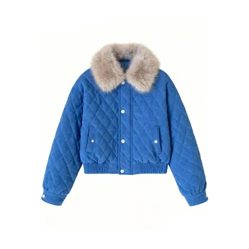 Aghr Синий Женские пуховики